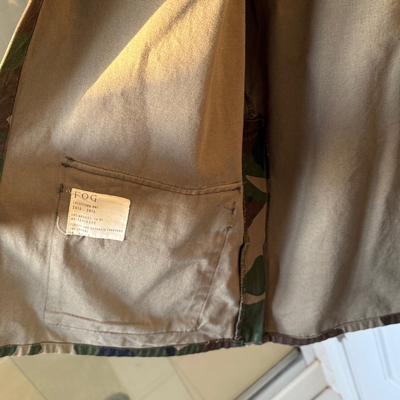 FOG Fear of God Collection One 2015-2016 Camo Army Jacket Vintage Rare - Picture 8 of 14